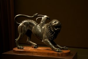 Arezzo kiméra, ie 400 körül (bronz)